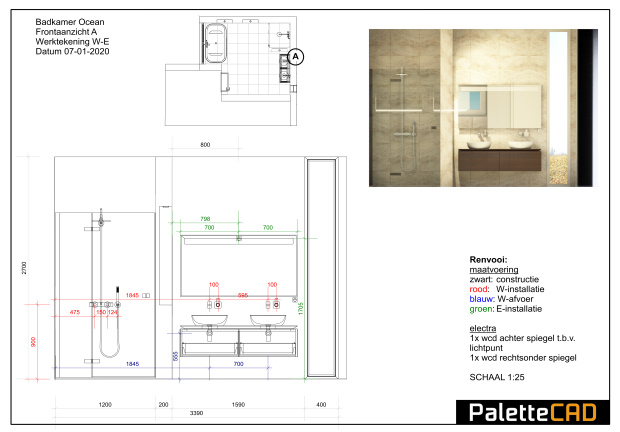 doel Doorbraak Naleving van Zelf badkamers op maat ontwerpen bij badkamerrenovaties - RenovatieTotaal